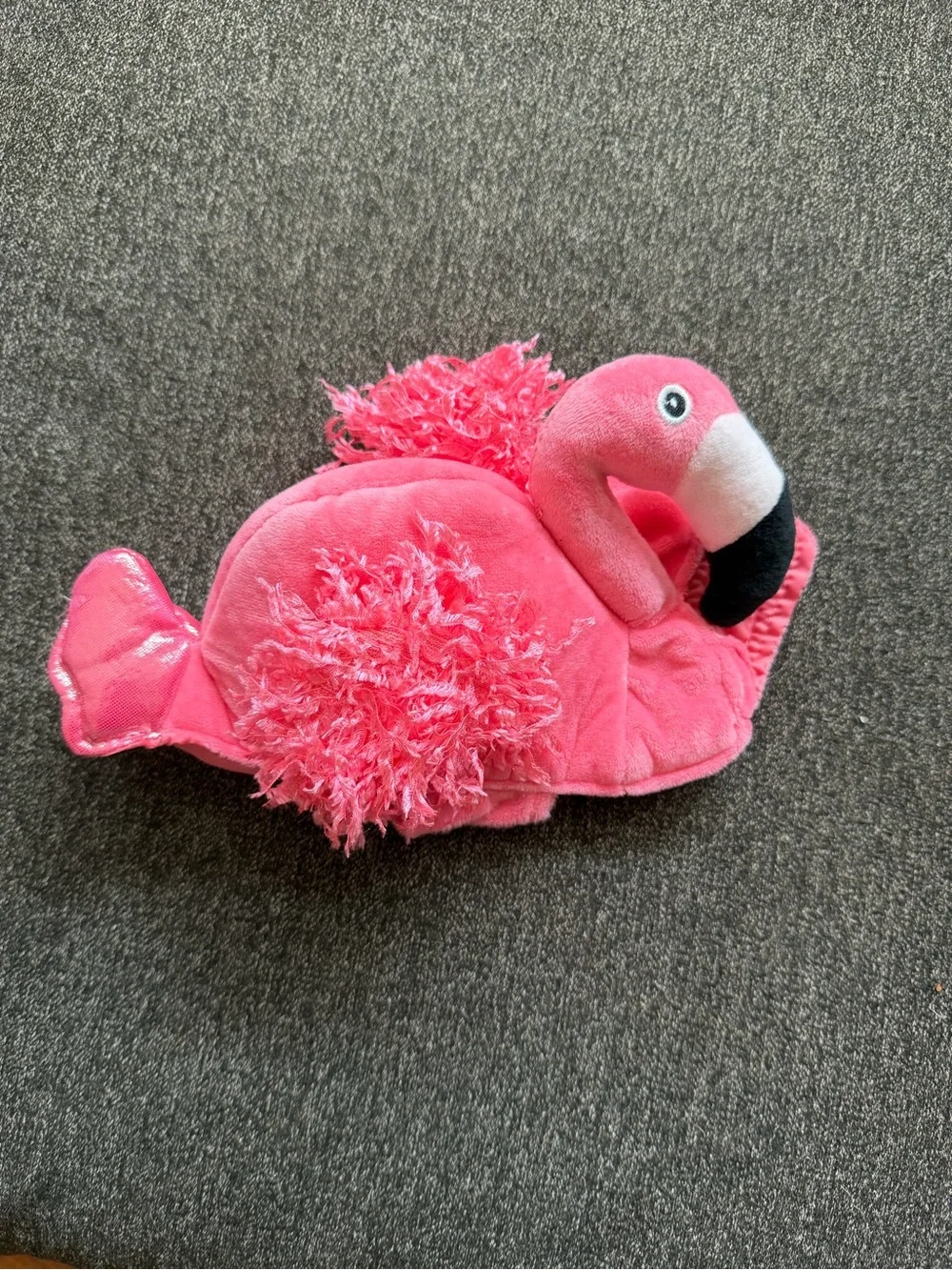 XS dog flamingo costume